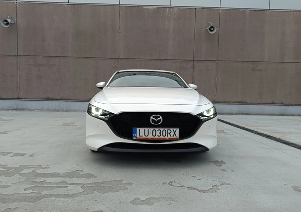Mazda 3 cena 132000 przebieg: 51000, rok produkcji 2022 z Jordanów małe 121